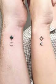 The sun is vital to the cycle of evaporation. Symbolic And Meaningful Couple Tattoos To Strengthen The Bond