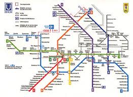 U Bahn Plan 1980 Inkl Mauer Metro Map Berlin City West Berlin
