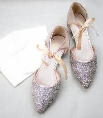 Wedding Shoes Bridal Heels Bride Flat Glitter Flats Olivia Rose Gold Kate Whitcomb Shoes We In 2020 Rose Gold Wedding Shoes Gold Wedding Shoes Rose Gold Shoes