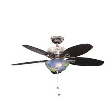 The Home Depot Logo Brushed Nickel Ceiling Fan Ceiling Fan With Light Fan Light