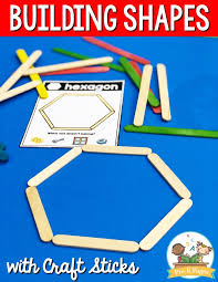 Collection by sarah eisa • last updated 4 weeks ago. Craft Stick Shapes Building Activity For Preschool Pre K Pages