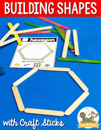 2,000+ vectors, stock photos & psd files. Craft Stick Shapes Building Activity For Preschool Pre K Pages