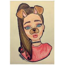 Little bit wholesome little bit chaotic. Cute Girl Drawing By Twa Whi Girly Drawings Cartoon Girl Drawing Girl Drawing Sketches