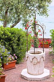 Jardin De Fleur Avec Le Puits De Pierre Amenagement Jardin Comment Amenager Son Jardin Fleur Jardin