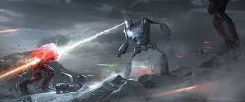 the battle begins by fainernil the iron giant ready player one player one