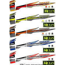 Pola striping motor vega r new. Stiker Sticker Striping Variasi Thailand Thailook Vega R New Spark Nano Shopee Indonesia