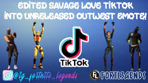 Fortnite Savage Love Emote Tiktok Youtube
