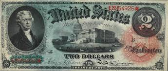 2 Bill History The 2 Dollar Bill Americas Rarest Us