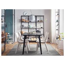 Vittsjo Scaffale Componibile Marrone Nero Vetro 151x36x175 Cm Ikea It Ikea Produtos Ikea Cadeira Branca