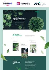 Visity Landscape Design With Elementor Wordpress Theme 86052 Web Design Inspiration Landscape Design Web Design Trends