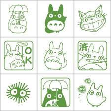 totoro stamp b jpg 500 500 消しゴムはんこ 図案 無料 かわいい図面 ボールペン イラスト
