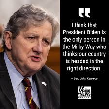 TO INFLATION AND BEYOND: Senator John Kennedy roasts President Biden's  record