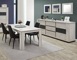 Table A Manger Contemporaine Couleur Chene Gris June