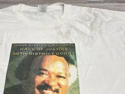 Vintage Civil Rights T-Shirt Y2K Judge William Waterman Portrait Tee NAACP  2XL