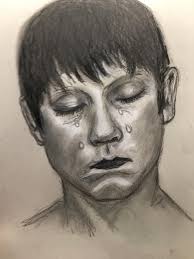 Artwork by Elaine Silverman Sturm The sleeping graduate.....the day was  just too tiring for such a little guy! He laid his head