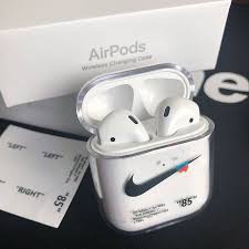 Nike X Off White Airpods In 2020 Airpod Case Earbuds Case Case