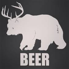 Beer Ha Ha Get It Bear Deer Beer Deer Season Deer Stand