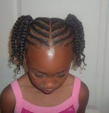Two ponytail hairstyles for black hair kids. Pretty Style For Ava Black Kids Hairstyles Natural Hair Styles For Black Women Girls Hairstyles Braids