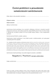 Čestné prohlášení k patentu, čestné prohlášení k oprávněnosti nepodávat přiznání k dani z příjmů, čestné prohlášení k žádosti k žádosti oprominutí daňového nedoplatku, čestné prohlášení o pravosti údajů podaných na. Https Www Student Cz Www Elfinder Files Antigen Cestne 20prohlaseni 20samotest Pdf