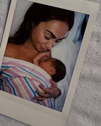 He's here ✨ Our little Rocco Romeo Marinucci made his debut