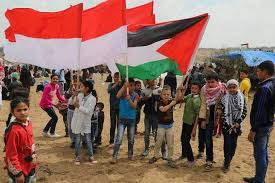 Bendera dan jata negeri azminaade. Warga Palestina Dibayar Bakar Bendera Indonesia Mau Tidak Ya