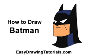 There are different types of cartoon drawings How To Draw Batman Video Step By Step Pictures