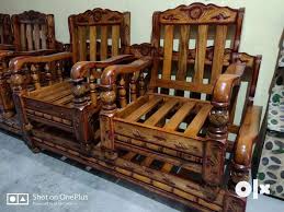 This outdoor patio seating group is crafted with acacia wood, which is creating a naturally fine texture and an charming aesthetic. Brand New Wooden Sofa Set 3 2 Seater With Cushion At Wholesale Price Sofa Dining 1548968693