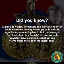 In South Korea A Blockchain Law Society Will Be Launched To Develop Legal Framework Surrounding Blockchain Technol Blockchain Technology Blockchain Technology