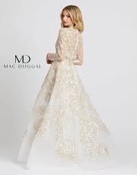 Mac duggal sleeveless princess seam trumpet gown in cayenne | modesens. 12179m Mac Duggal Flower Embroidered Long Sleeve Prom Dress