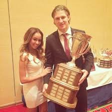 Mackinnon nathan halifax hockey prospects draft mooseheads getty hw nikita zadorov wolowicz richard girlfriend teammates. Nathan Mackinnon And Vanessa Morgan Photos News And Videos Trivia And Quotes Famousfix