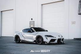 Here is the one article on it link. Raffle 80eighty Pandem Toyota Supra Widebody
