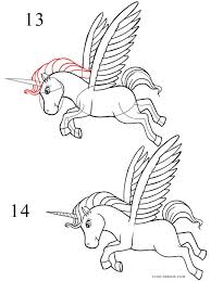 Do you know how to draw a unicorn step by step? How To Draw A Unicorn Step By Step Pictures