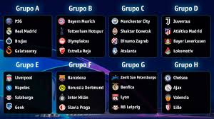 Últimas clasificaciones de la fase de grupos de la uefa champions league. Sorteo De La Liga De Campeones Muy Duro Para Equipos Espanoles Lasvocesdelpueblo