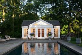 House Plans With Pools Outdoor Sitting And Beautiful Garden Pool House Designs Pool House Plans Pool Houses