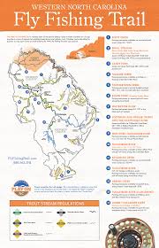 Map Of Access Points For Trout Fishing On The Tuckasegee