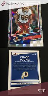 Washington Football Team Chase Young De Rookie In 2020 Washington Football Football Team National Football