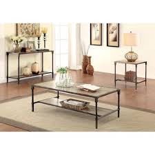They can be used as stand alone, or in a nest. Hokku Designs Leons Coffee Table Set Coffee Table Coffee Table Rectangle Coffee Table With Shelf