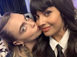 Article updated august 1, 2019. Jameela Jamil And Cara Delevingne Prove They Have Sorted Out Their Differences Following Karl Lagerfeld Dispute With Selfie The Independent The Independent