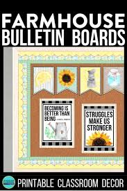 17 best images about bulletin boards + doors on pinterest. Farmhouse Classroom Theme Ideas And Decor