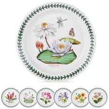 Maybe you would like to learn more about one of these? Exotic Botanic Garden Salad Breakfast Plate Set Of 6 Kings And Queens
