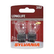 Sylvania 3157 Long Life Halogen Auto Mini Bulbs Pack Of 2 Walmart Com Walmart Com