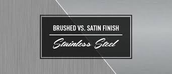 Посмотрите твиты по теме «#stainsteel» в твиттере. Brushed Vs Satin Finish Stainless Steel Applications Arthur Harris
