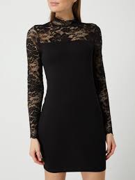 Vero moda official instagram account. Vero Moda Kleid Mit Spitze Modell Wilde In Grau Schwarz Online Kaufen 1323869 P C Online Shop