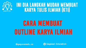 Name * email * message. Langkah Mudah Membuat Outline Kti Youtube