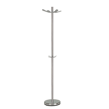 Metal coat racks are often minimalist in their design. New Spec Contemporary Metal Coat Rack In Silver 213016