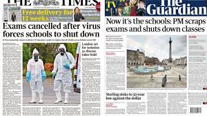 Find the latest news in politics, business, entertainment, sports, live radio and tv. Coronavirus School Closures Dominate Today S Front Pages Itv News