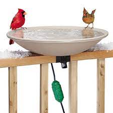 Why do you need heated bird bath? Bestnest Offers Heated Bird Baths For Winter Water Birding Wire