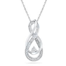 Black And White Diamond Intertwining Infinity Necklace Earrings And Bracelet Diamond Drop Infinity Pendant Necklace Shpf073751aaw Bijoux Tendance Bijoux