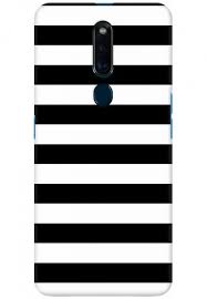 Oppo f11 pro design and build quality. Oppo F11 Pro Back Cover Simple Black And White Stripes