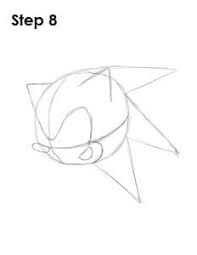 Silver the hedgehog if he was. How To Draw Sonic The Hedgehog 17 Steps Instructables